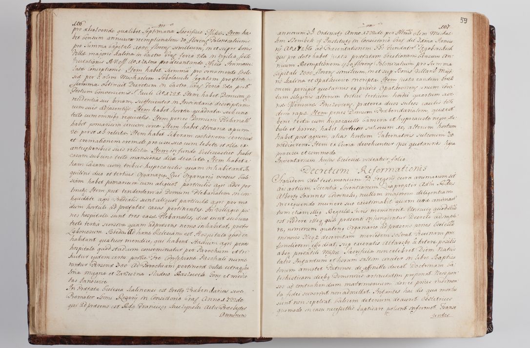 Zdjęcie nr 66 dla obiektu archiwalnego: Wizytacja kanoniczna przeprowadzona w dn. 28 kwietnia 1728 r. przez bpa Michała Kunickiego...