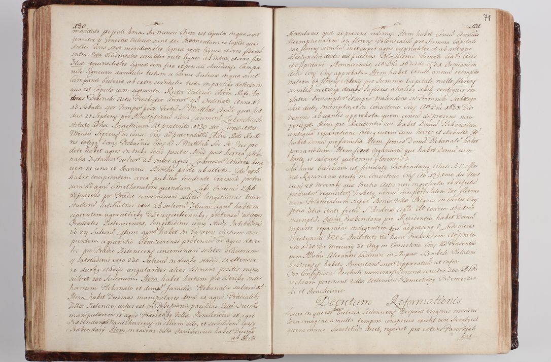 Zdjęcie nr 78 dla obiektu archiwalnego: Wizytacja kanoniczna przeprowadzona w dn. 28 kwietnia 1728 r. przez bpa Michała Kunickiego...