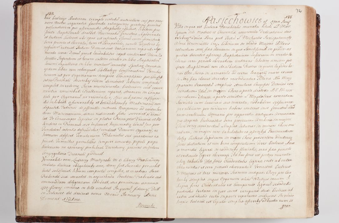 Zdjęcie nr 79 dla obiektu archiwalnego: Wizytacja kanoniczna przeprowadzona w dn. 28 kwietnia 1728 r. przez bpa Michała Kunickiego...