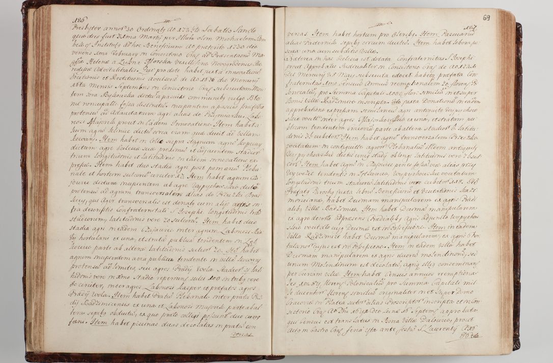 Zdjęcie nr 76 dla obiektu archiwalnego: Wizytacja kanoniczna przeprowadzona w dn. 28 kwietnia 1728 r. przez bpa Michała Kunickiego...