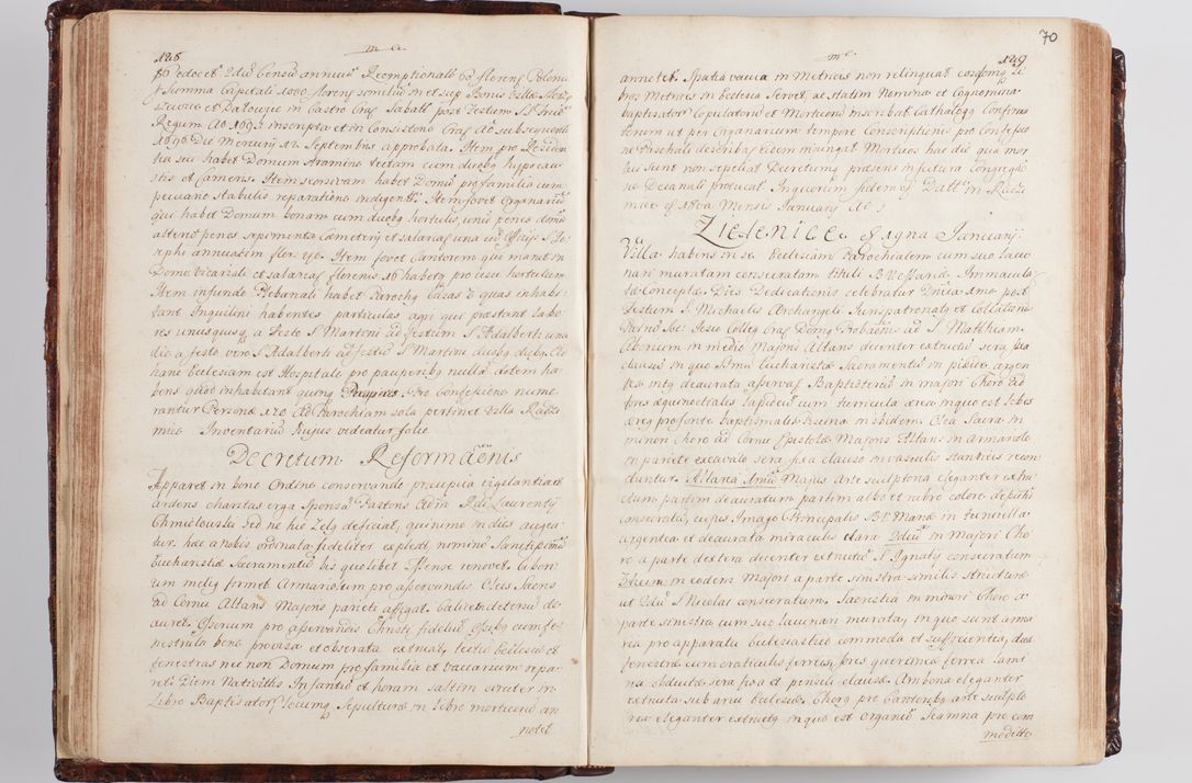 Zdjęcie nr 77 dla obiektu archiwalnego: Wizytacja kanoniczna przeprowadzona w dn. 28 kwietnia 1728 r. przez bpa Michała Kunickiego...