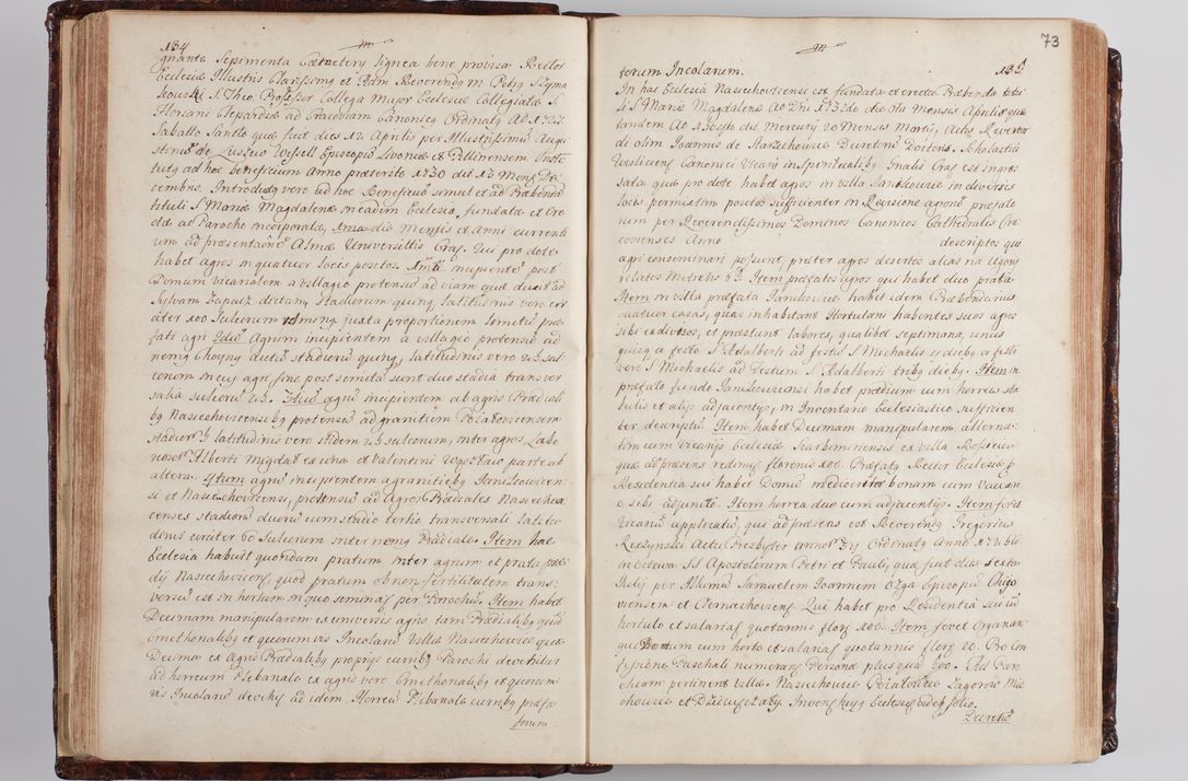 Zdjęcie nr 80 dla obiektu archiwalnego: Wizytacja kanoniczna przeprowadzona w dn. 28 kwietnia 1728 r. przez bpa Michała Kunickiego...