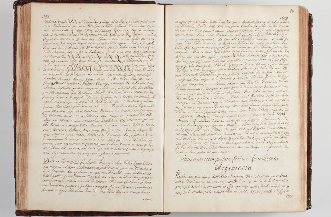 Zdjęcie nr 87 dla obiektu archiwalnego: Wizytacja kanoniczna przeprowadzona w dn. 28 kwietnia 1728 r. przez bpa Michała Kunickiego...