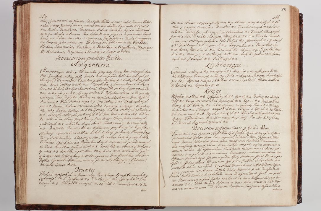 Zdjęcie nr 90 dla obiektu archiwalnego: Wizytacja kanoniczna przeprowadzona w dn. 28 kwietnia 1728 r. przez bpa Michała Kunickiego...