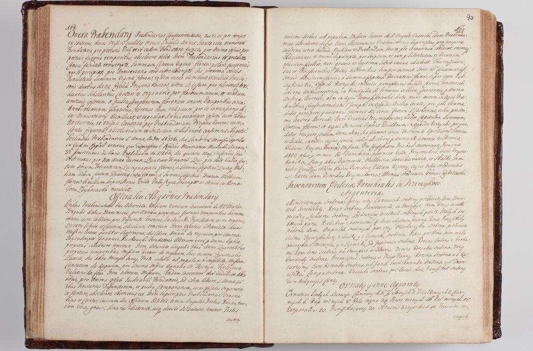 Zdjęcie nr 97 dla obiektu archiwalnego: Wizytacja kanoniczna przeprowadzona w dn. 28 kwietnia 1728 r. przez bpa Michała Kunickiego...