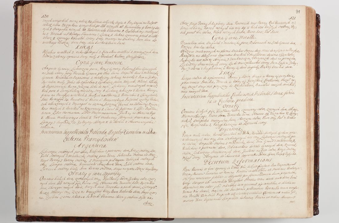 Zdjęcie nr 98 dla obiektu archiwalnego: Wizytacja kanoniczna przeprowadzona w dn. 28 kwietnia 1728 r. przez bpa Michała Kunickiego...