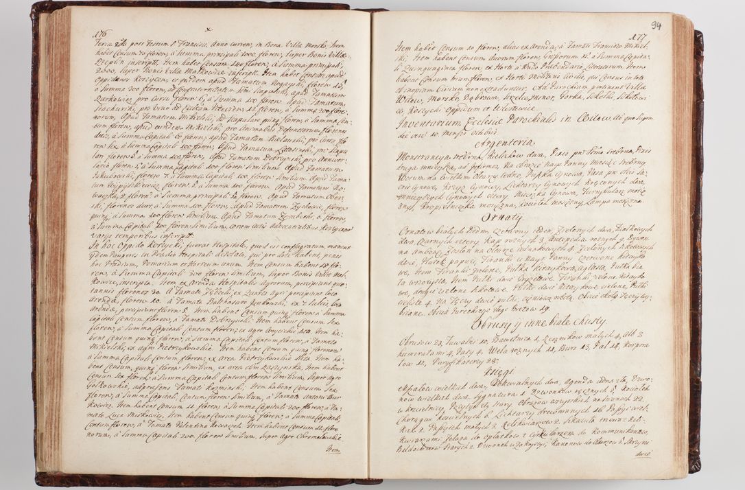 Zdjęcie nr 101 dla obiektu archiwalnego: Wizytacja kanoniczna przeprowadzona w dn. 28 kwietnia 1728 r. przez bpa Michała Kunickiego...