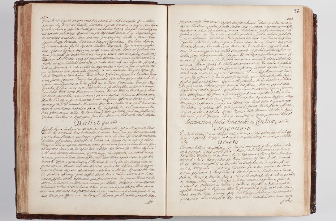 Zdjęcie nr 104 dla obiektu archiwalnego: Wizytacja kanoniczna przeprowadzona w dn. 28 kwietnia 1728 r. przez bpa Michała Kunickiego...