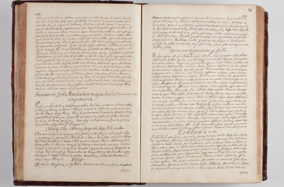 Zdjęcie nr 103 dla obiektu archiwalnego: Wizytacja kanoniczna przeprowadzona w dn. 28 kwietnia 1728 r. przez bpa Michała Kunickiego...