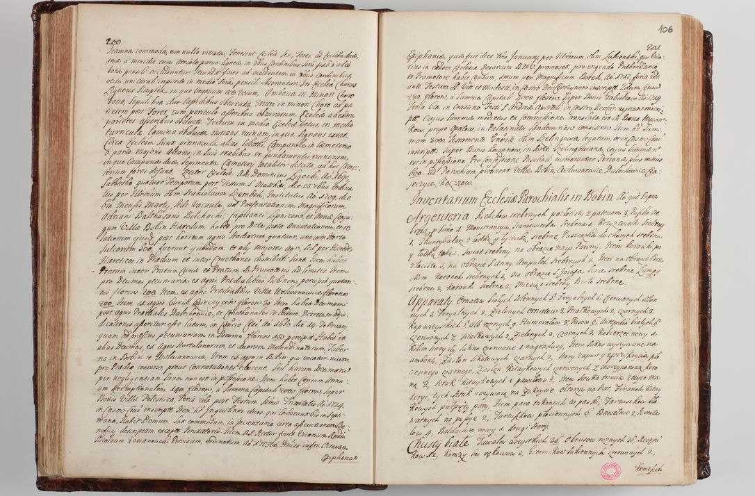 Zdjęcie nr 113 dla obiektu archiwalnego: Wizytacja kanoniczna przeprowadzona w dn. 28 kwietnia 1728 r. przez bpa Michała Kunickiego...