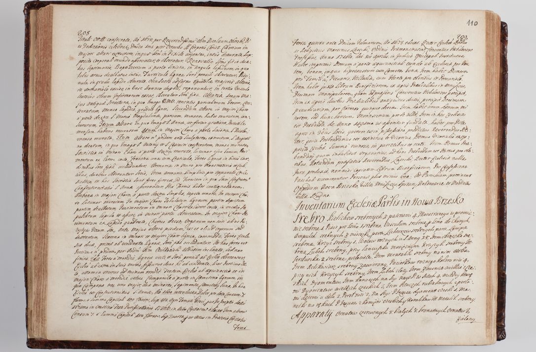 Zdjęcie nr 117 dla obiektu archiwalnego: Wizytacja kanoniczna przeprowadzona w dn. 28 kwietnia 1728 r. przez bpa Michała Kunickiego...