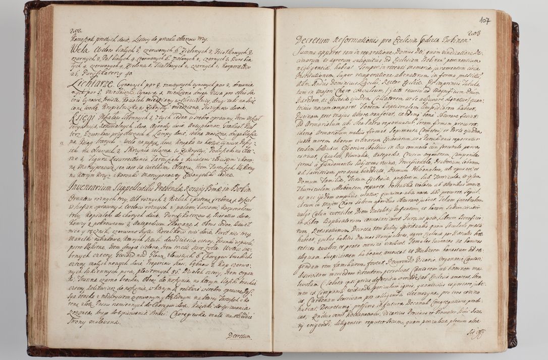 Zdjęcie nr 114 dla obiektu archiwalnego: Wizytacja kanoniczna przeprowadzona w dn. 28 kwietnia 1728 r. przez bpa Michała Kunickiego...