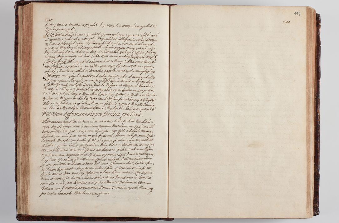 Zdjęcie nr 118 dla obiektu archiwalnego: Wizytacja kanoniczna przeprowadzona w dn. 28 kwietnia 1728 r. przez bpa Michała Kunickiego...