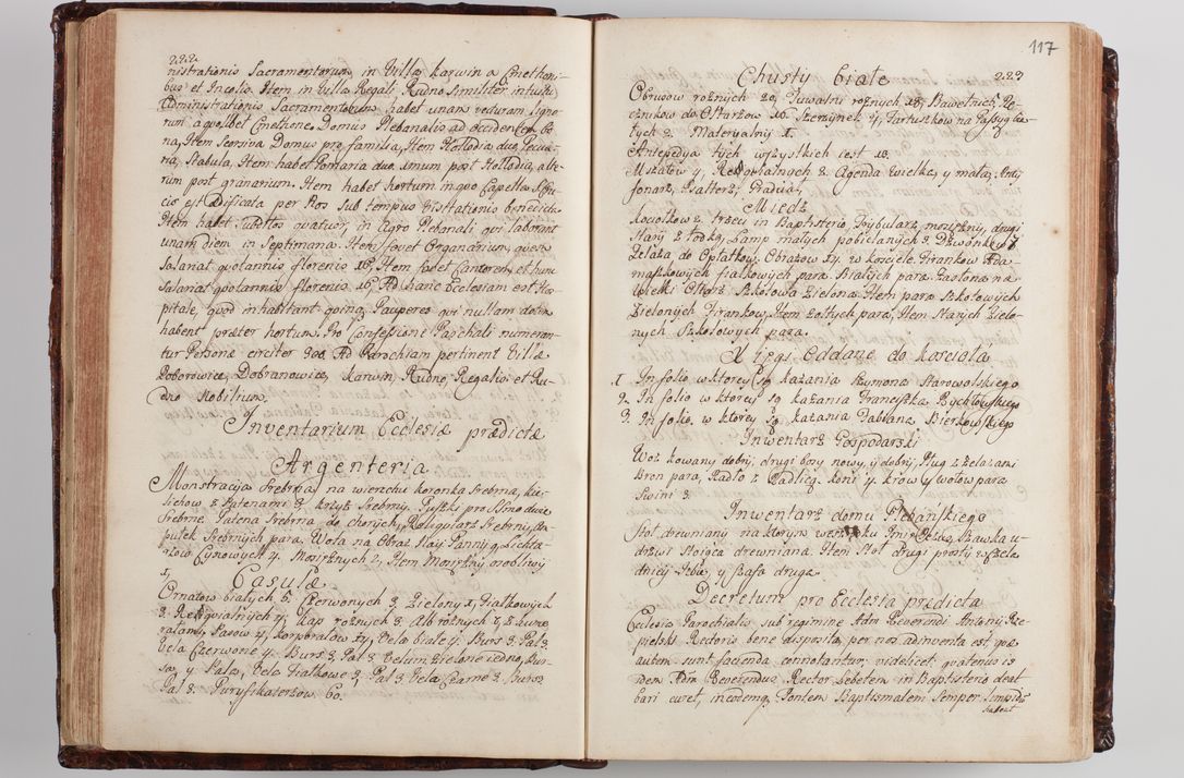 Zdjęcie nr 124 dla obiektu archiwalnego: Wizytacja kanoniczna przeprowadzona w dn. 28 kwietnia 1728 r. przez bpa Michała Kunickiego...