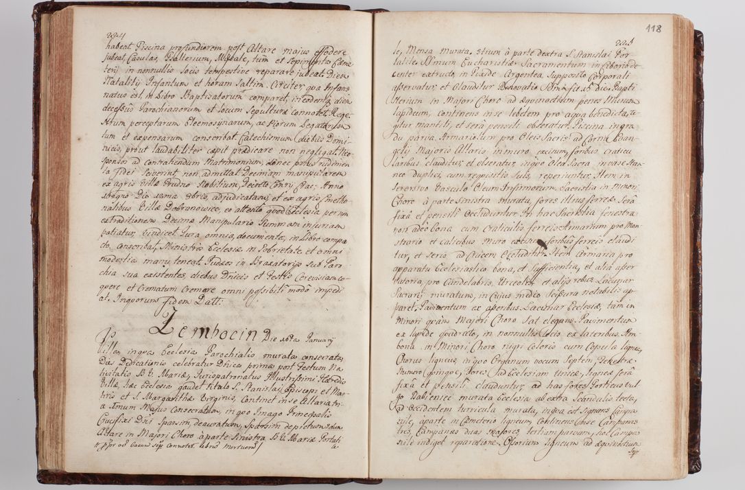Zdjęcie nr 125 dla obiektu archiwalnego: Wizytacja kanoniczna przeprowadzona w dn. 28 kwietnia 1728 r. przez bpa Michała Kunickiego...