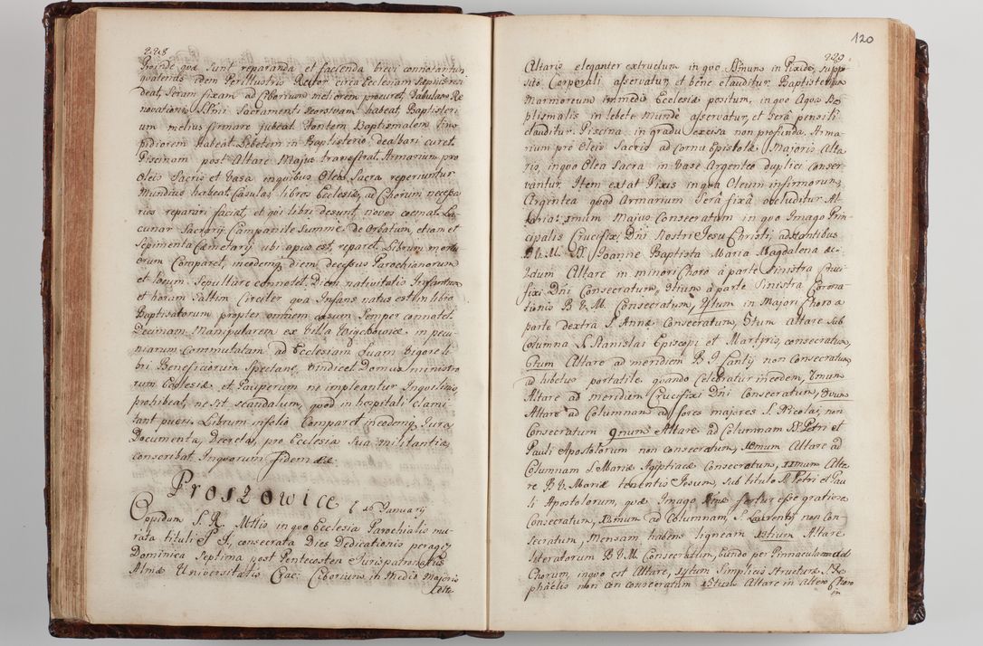 Zdjęcie nr 127 dla obiektu archiwalnego: Wizytacja kanoniczna przeprowadzona w dn. 28 kwietnia 1728 r. przez bpa Michała Kunickiego...