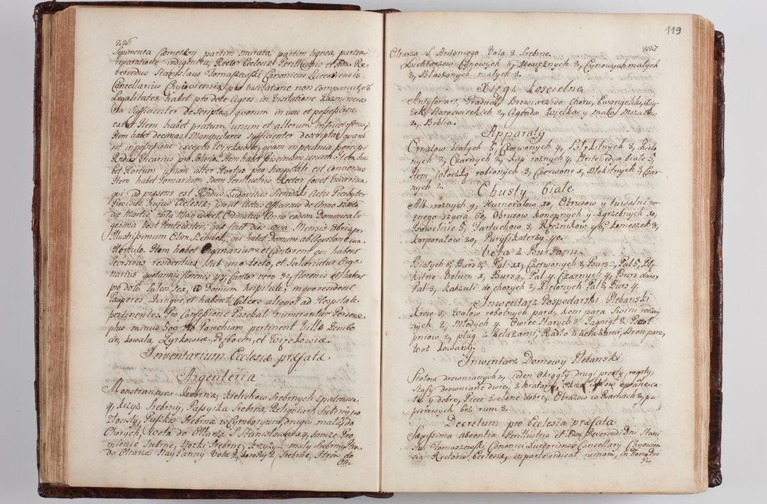 Zdjęcie nr 126 dla obiektu archiwalnego: Wizytacja kanoniczna przeprowadzona w dn. 28 kwietnia 1728 r. przez bpa Michała Kunickiego...