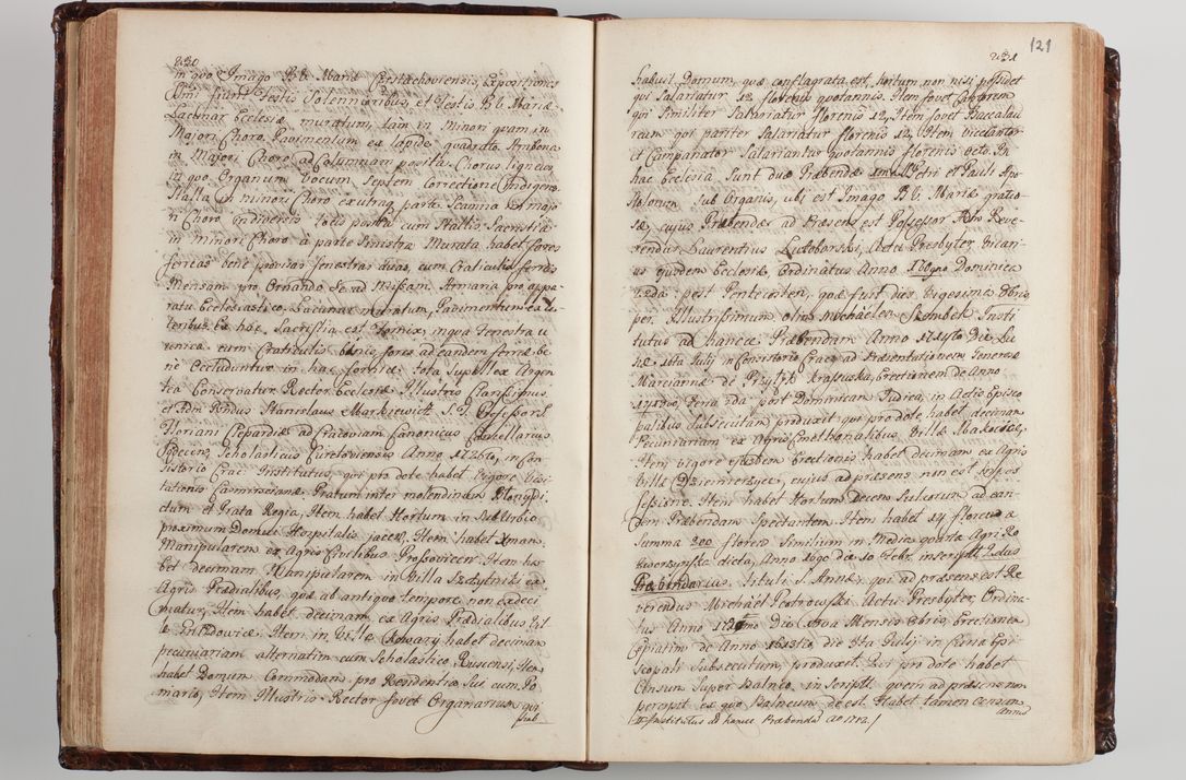 Zdjęcie nr 128 dla obiektu archiwalnego: Wizytacja kanoniczna przeprowadzona w dn. 28 kwietnia 1728 r. przez bpa Michała Kunickiego...