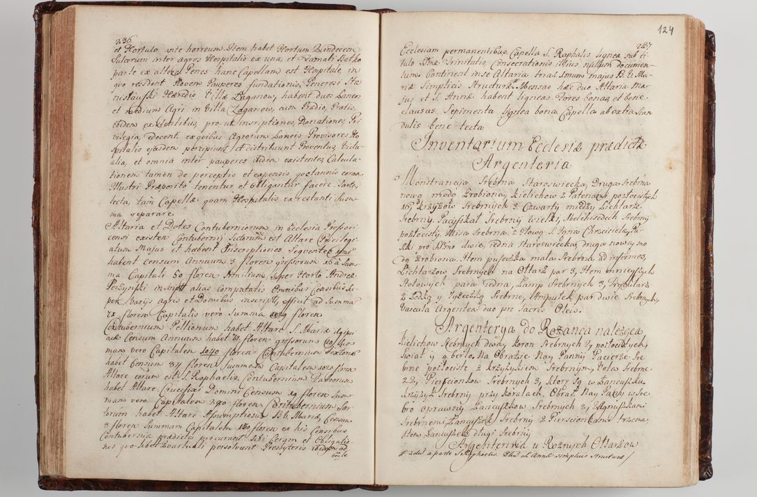 Zdjęcie nr 131 dla obiektu archiwalnego: Wizytacja kanoniczna przeprowadzona w dn. 28 kwietnia 1728 r. przez bpa Michała Kunickiego...