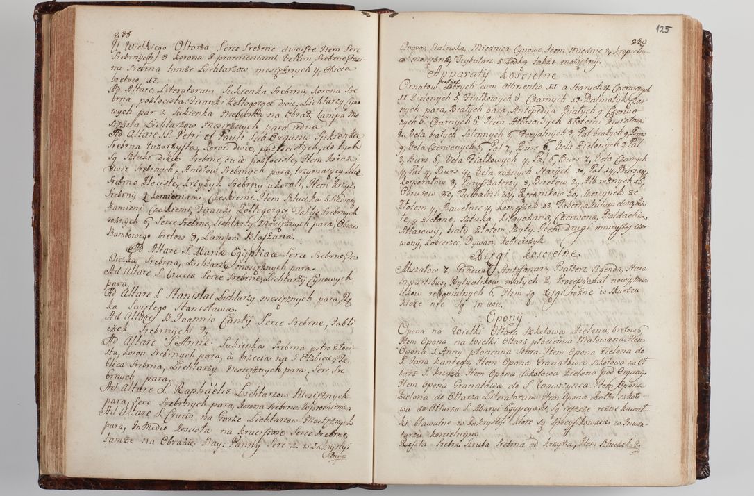 Zdjęcie nr 132 dla obiektu archiwalnego: Wizytacja kanoniczna przeprowadzona w dn. 28 kwietnia 1728 r. przez bpa Michała Kunickiego...