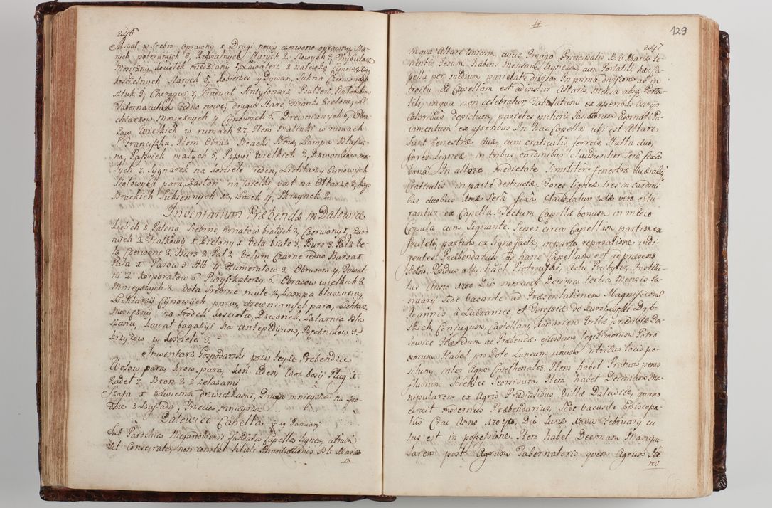 Zdjęcie nr 136 dla obiektu archiwalnego: Wizytacja kanoniczna przeprowadzona w dn. 28 kwietnia 1728 r. przez bpa Michała Kunickiego...