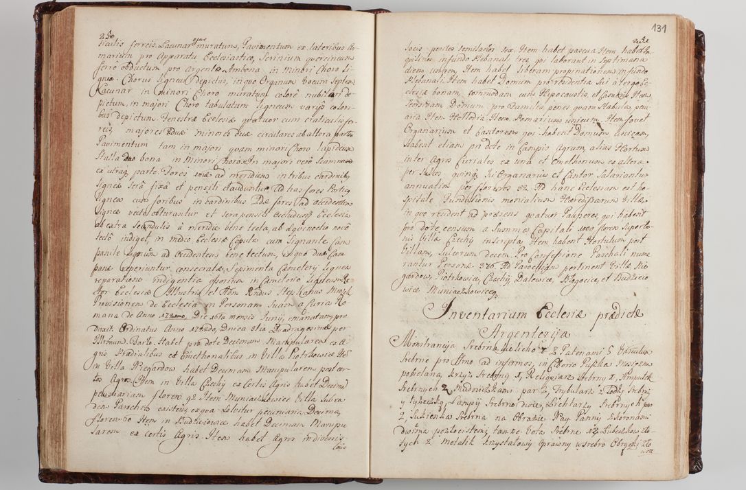 Zdjęcie nr 138 dla obiektu archiwalnego: Wizytacja kanoniczna przeprowadzona w dn. 28 kwietnia 1728 r. przez bpa Michała Kunickiego...