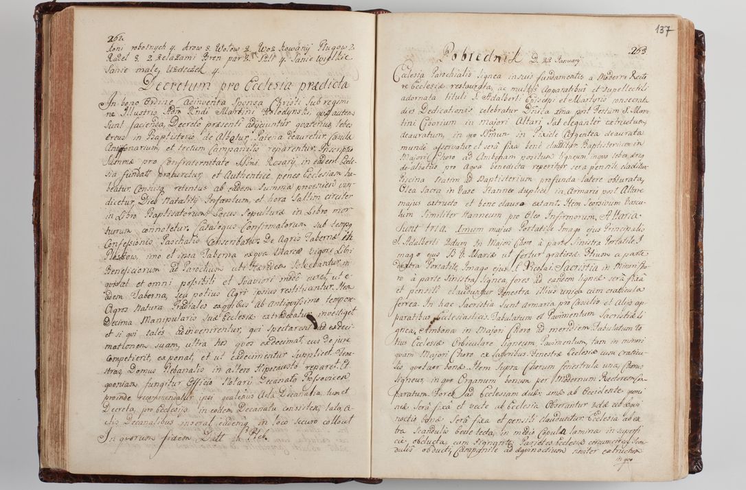 Zdjęcie nr 144 dla obiektu archiwalnego: Wizytacja kanoniczna przeprowadzona w dn. 28 kwietnia 1728 r. przez bpa Michała Kunickiego...