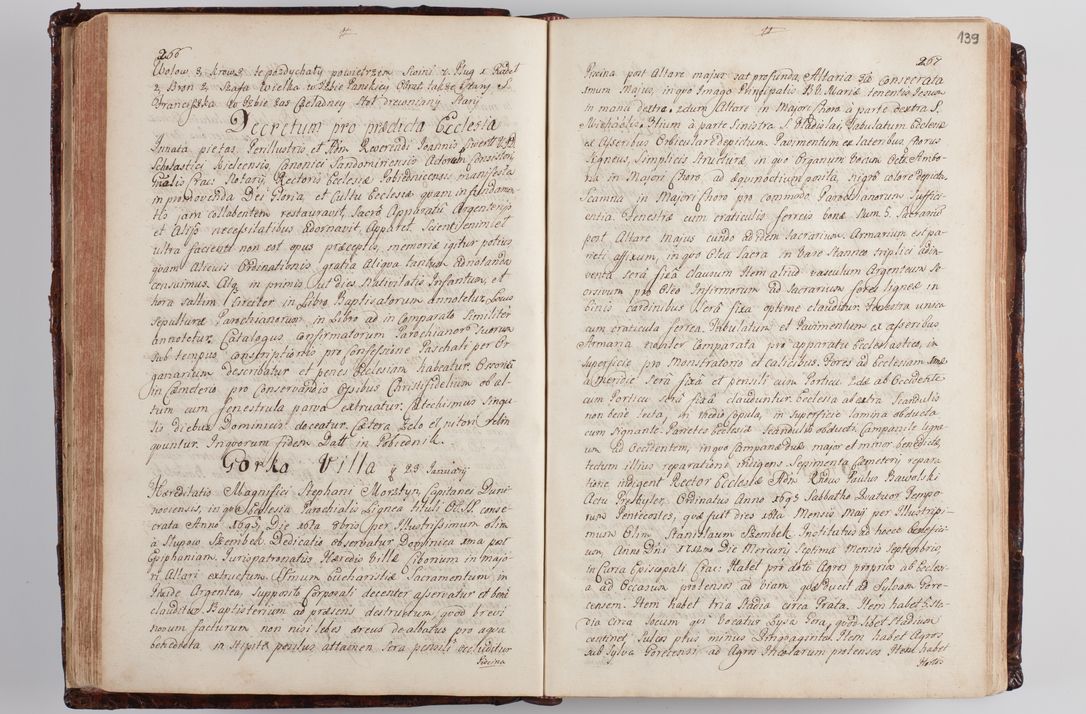 Zdjęcie nr 146 dla obiektu archiwalnego: Wizytacja kanoniczna przeprowadzona w dn. 28 kwietnia 1728 r. przez bpa Michała Kunickiego...