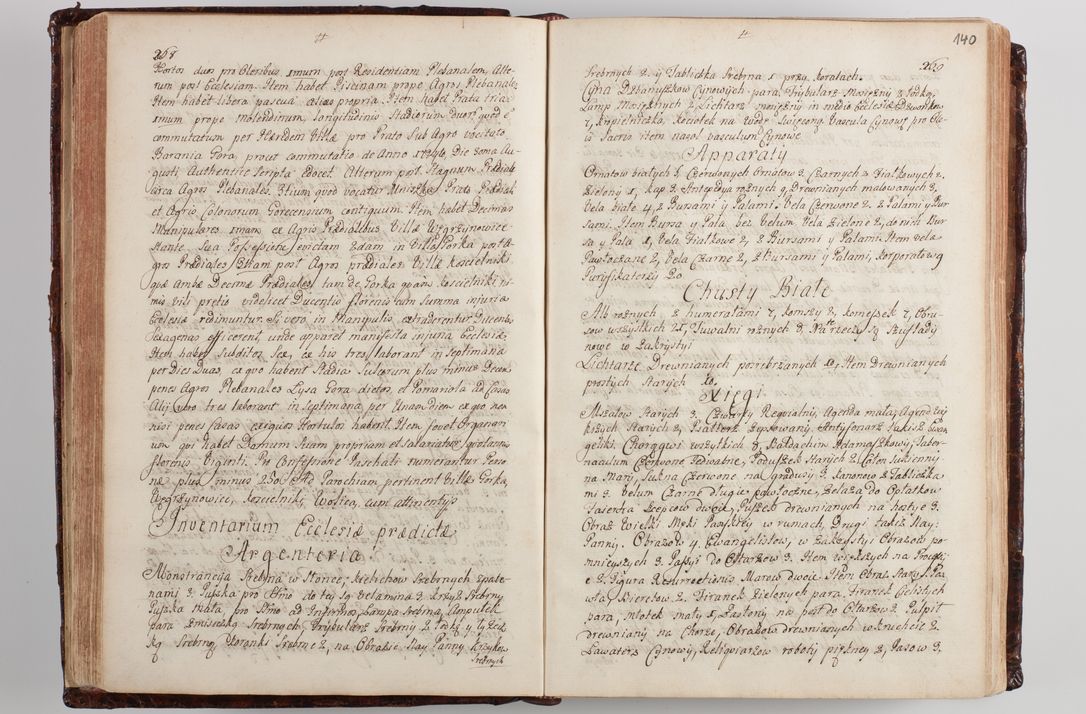 Zdjęcie nr 147 dla obiektu archiwalnego: Wizytacja kanoniczna przeprowadzona w dn. 28 kwietnia 1728 r. przez bpa Michała Kunickiego...