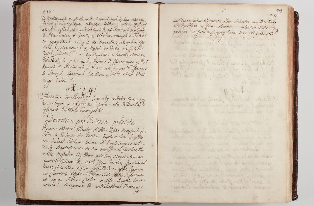 Zdjęcie nr 157 dla obiektu archiwalnego: Wizytacja kanoniczna przeprowadzona w dn. 28 kwietnia 1728 r. przez bpa Michała Kunickiego...