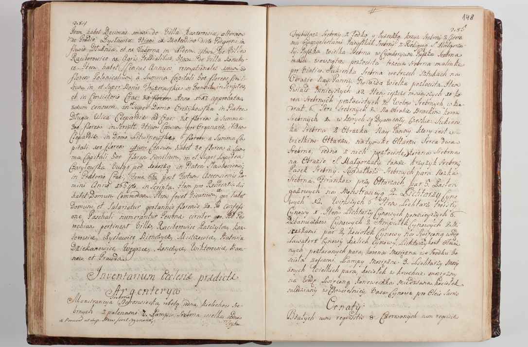 Zdjęcie nr 156 dla obiektu archiwalnego: Wizytacja kanoniczna przeprowadzona w dn. 28 kwietnia 1728 r. przez bpa Michała Kunickiego...