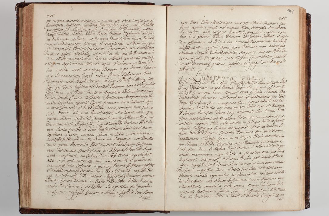 Zdjęcie nr 151 dla obiektu archiwalnego: Wizytacja kanoniczna przeprowadzona w dn. 28 kwietnia 1728 r. przez bpa Michała Kunickiego...