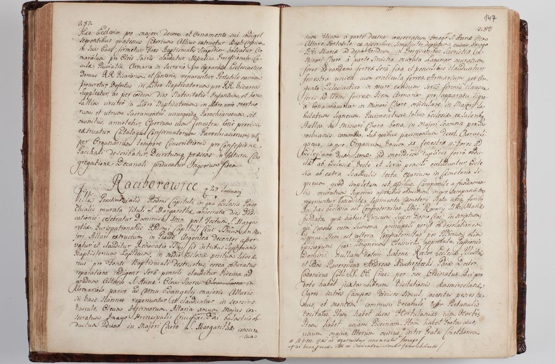 Zdjęcie nr 155 dla obiektu archiwalnego: Wizytacja kanoniczna przeprowadzona w dn. 28 kwietnia 1728 r. przez bpa Michała Kunickiego...