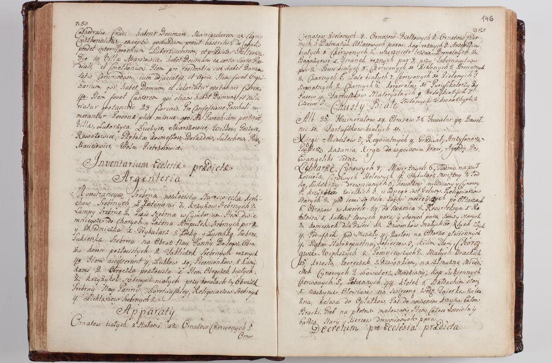 Zdjęcie nr 154 dla obiektu archiwalnego: Wizytacja kanoniczna przeprowadzona w dn. 28 kwietnia 1728 r. przez bpa Michała Kunickiego...