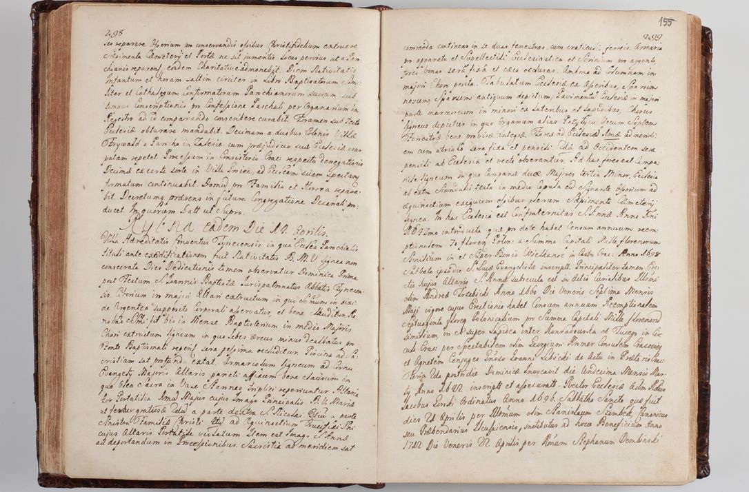 Zdjęcie nr 163 dla obiektu archiwalnego: Wizytacja kanoniczna przeprowadzona w dn. 28 kwietnia 1728 r. przez bpa Michała Kunickiego...