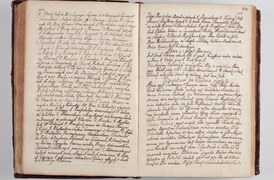 Zdjęcie nr 165 dla obiektu archiwalnego: Wizytacja kanoniczna przeprowadzona w dn. 28 kwietnia 1728 r. przez bpa Michała Kunickiego...