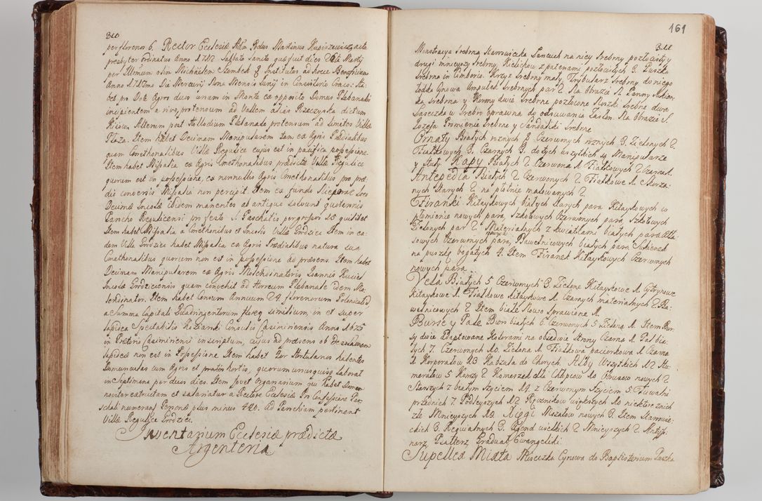 Zdjęcie nr 170 dla obiektu archiwalnego: Wizytacja kanoniczna przeprowadzona w dn. 28 kwietnia 1728 r. przez bpa Michała Kunickiego...