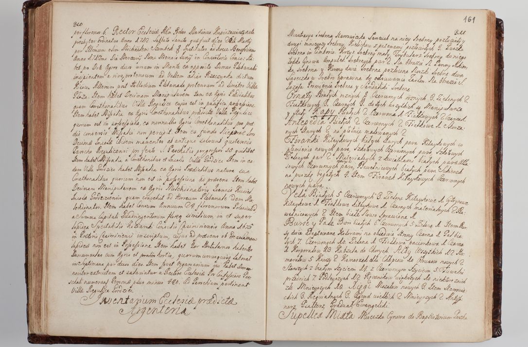 Zdjęcie nr 169 dla obiektu archiwalnego: Wizytacja kanoniczna przeprowadzona w dn. 28 kwietnia 1728 r. przez bpa Michała Kunickiego...