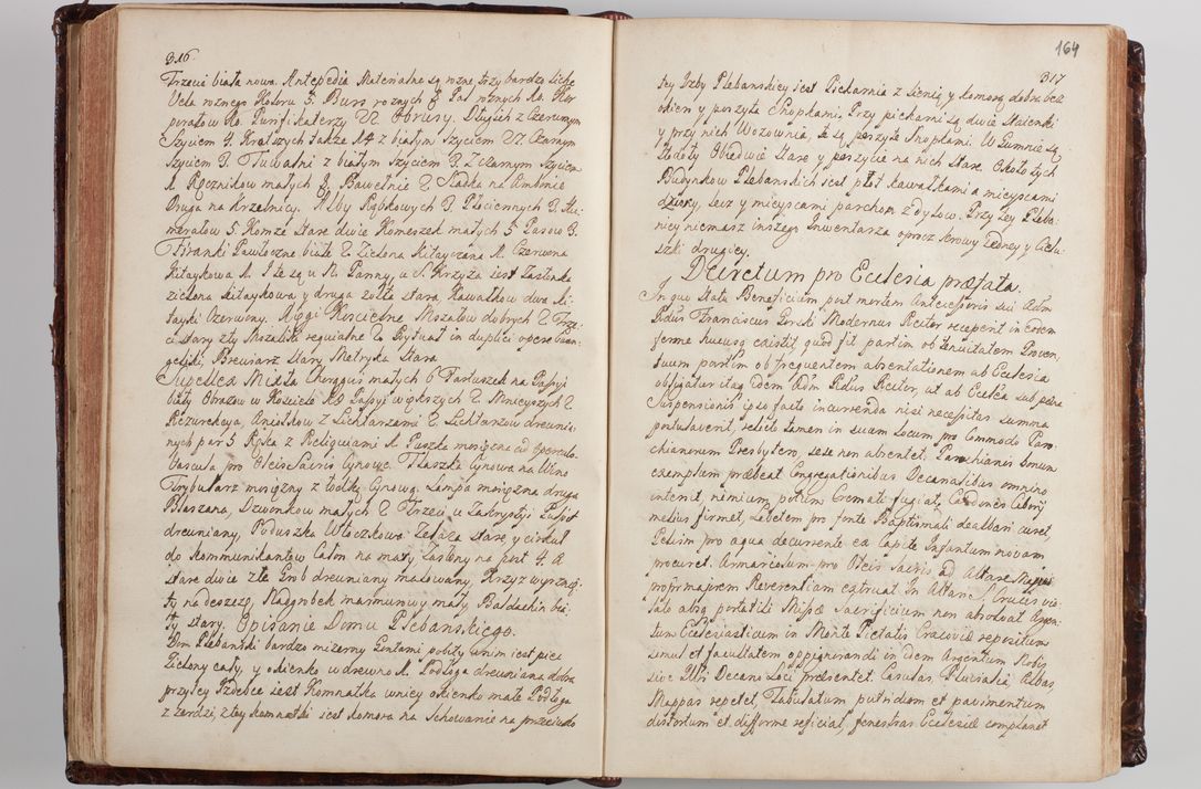 Zdjęcie nr 173 dla obiektu archiwalnego: Wizytacja kanoniczna przeprowadzona w dn. 28 kwietnia 1728 r. przez bpa Michała Kunickiego...