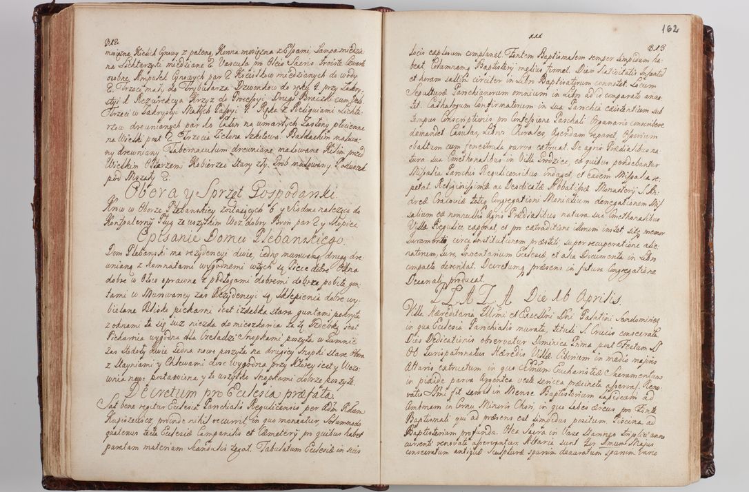 Zdjęcie nr 171 dla obiektu archiwalnego: Wizytacja kanoniczna przeprowadzona w dn. 28 kwietnia 1728 r. przez bpa Michała Kunickiego...