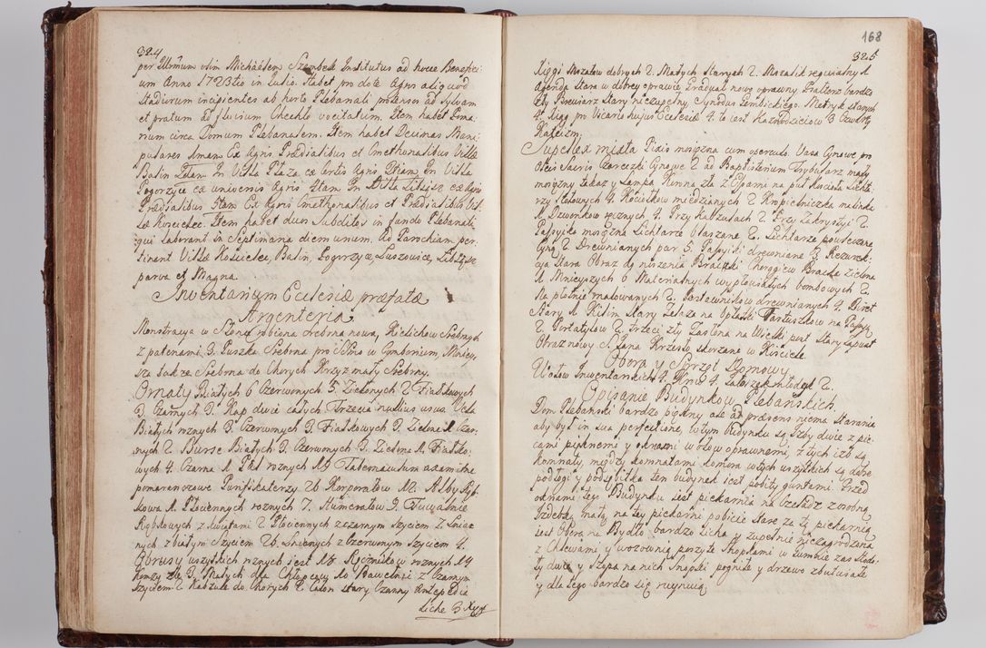 Zdjęcie nr 177 dla obiektu archiwalnego: Wizytacja kanoniczna przeprowadzona w dn. 28 kwietnia 1728 r. przez bpa Michała Kunickiego...