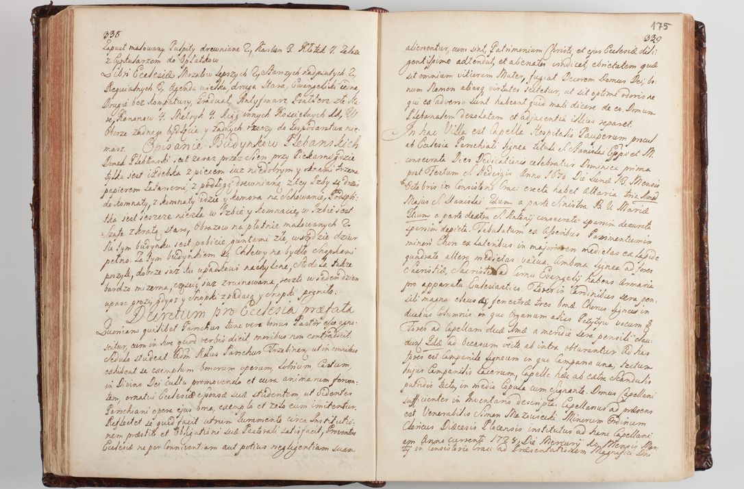 Zdjęcie nr 184 dla obiektu archiwalnego: Wizytacja kanoniczna przeprowadzona w dn. 28 kwietnia 1728 r. przez bpa Michała Kunickiego...