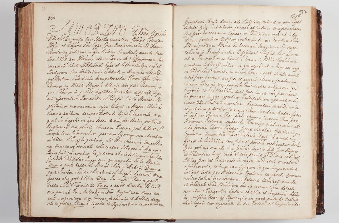 Zdjęcie nr 186 dla obiektu archiwalnego: Wizytacja kanoniczna przeprowadzona w dn. 28 kwietnia 1728 r. przez bpa Michała Kunickiego...