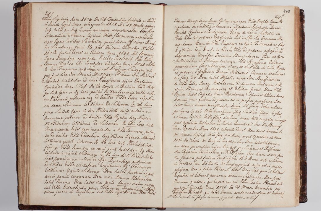 Zdjęcie nr 187 dla obiektu archiwalnego: Wizytacja kanoniczna przeprowadzona w dn. 28 kwietnia 1728 r. przez bpa Michała Kunickiego...