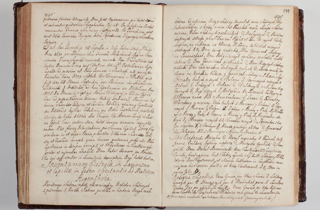 Zdjęcie nr 188 dla obiektu archiwalnego: Wizytacja kanoniczna przeprowadzona w dn. 28 kwietnia 1728 r. przez bpa Michała Kunickiego...