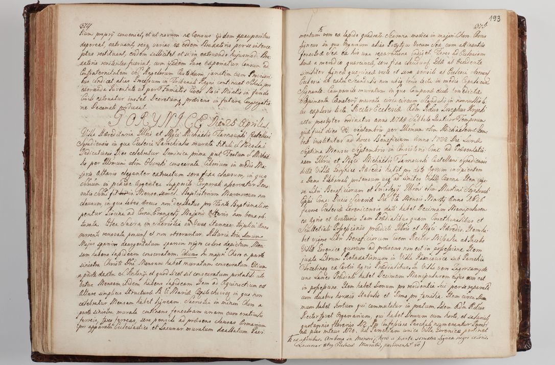 Zdjęcie nr 202 dla obiektu archiwalnego: Wizytacja kanoniczna przeprowadzona w dn. 28 kwietnia 1728 r. przez bpa Michała Kunickiego...