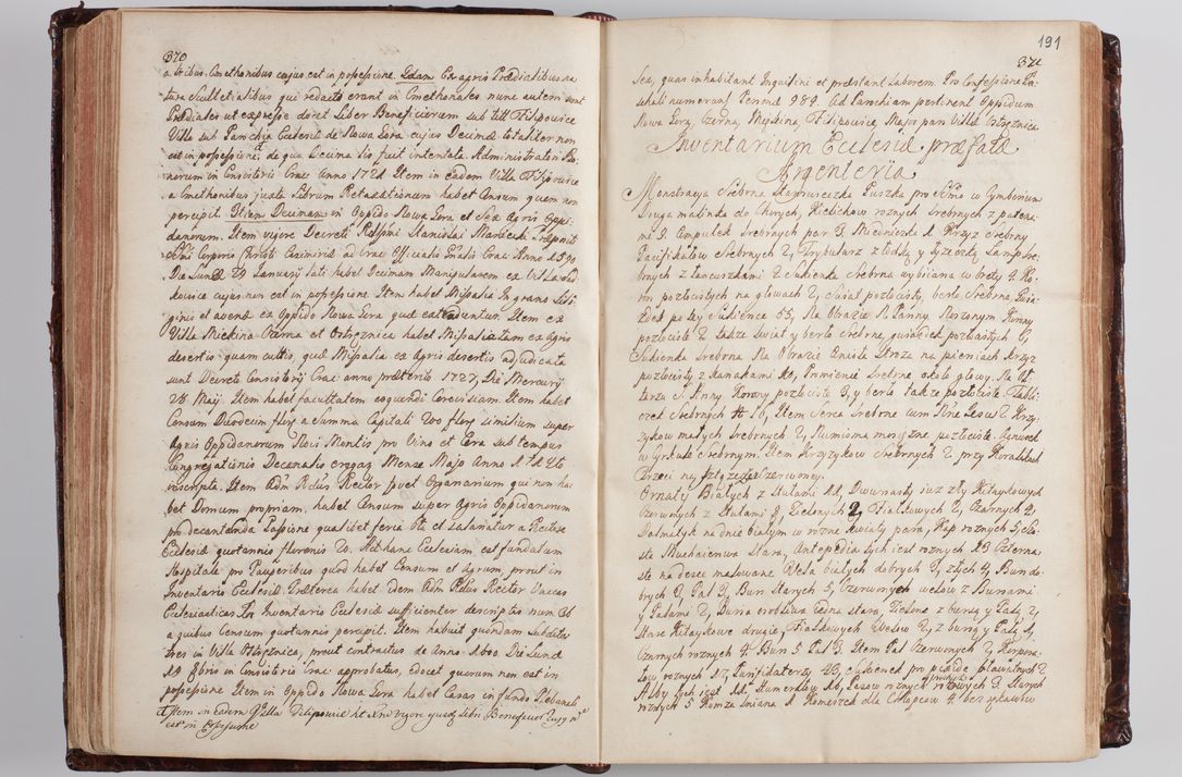 Zdjęcie nr 200 dla obiektu archiwalnego: Wizytacja kanoniczna przeprowadzona w dn. 28 kwietnia 1728 r. przez bpa Michała Kunickiego...