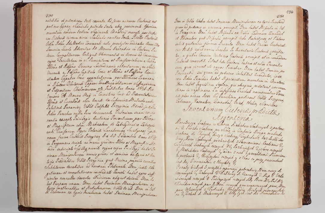 Zdjęcie nr 205 dla obiektu archiwalnego: Wizytacja kanoniczna przeprowadzona w dn. 28 kwietnia 1728 r. przez bpa Michała Kunickiego...