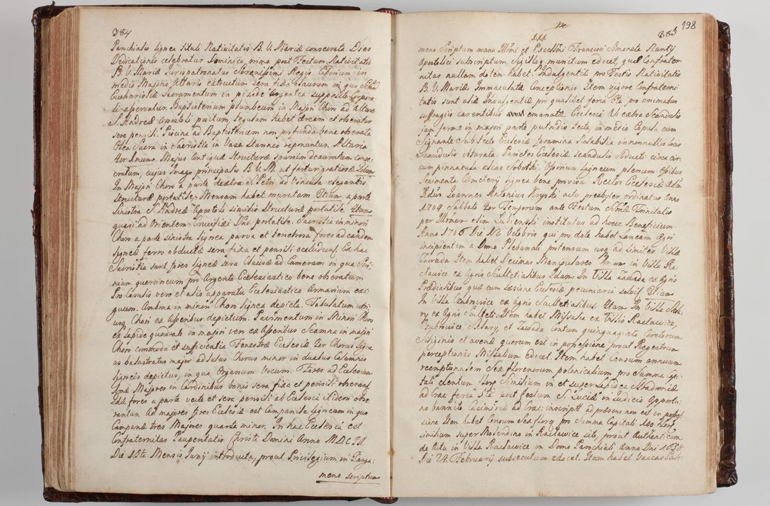 Zdjęcie nr 207 dla obiektu archiwalnego: Wizytacja kanoniczna przeprowadzona w dn. 28 kwietnia 1728 r. przez bpa Michała Kunickiego...