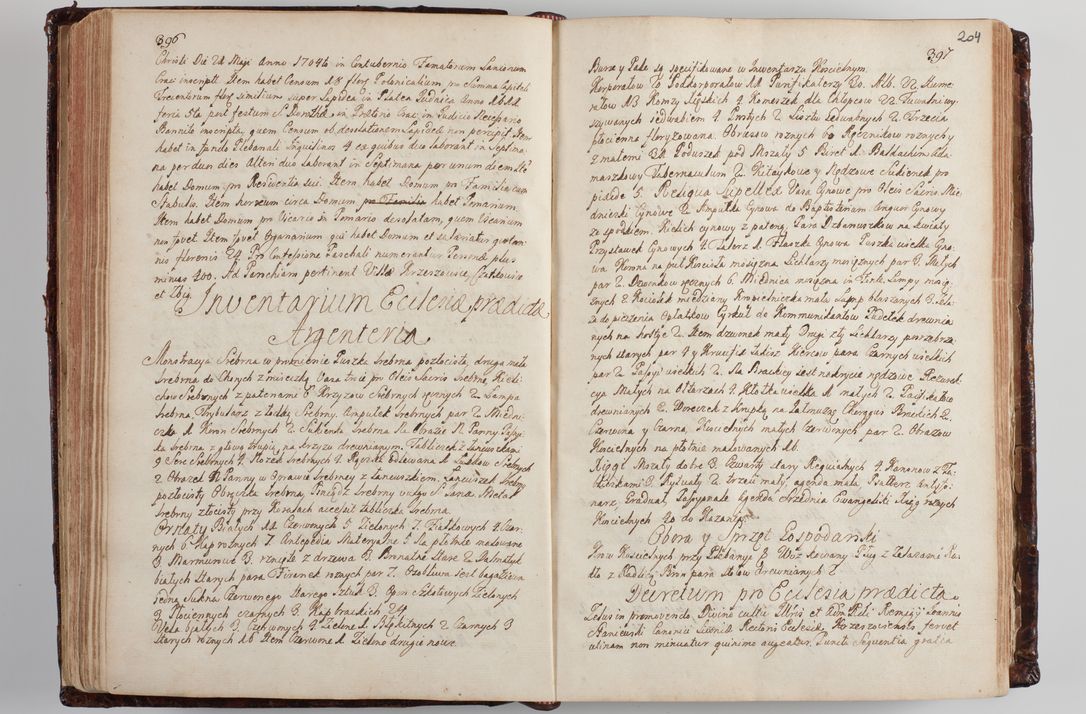 Zdjęcie nr 213 dla obiektu archiwalnego: Wizytacja kanoniczna przeprowadzona w dn. 28 kwietnia 1728 r. przez bpa Michała Kunickiego...